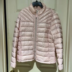 Light Pink Puffer Jacket